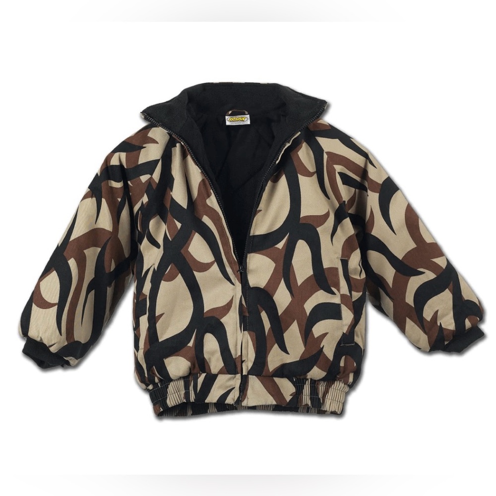 ASAT Outdoors UNISEX Youth Series Insulated Bomber Jacket Camo Hunting WindProof